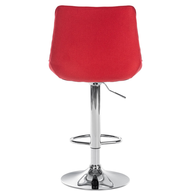 2er Set Barhocker Toni Stoff chrom