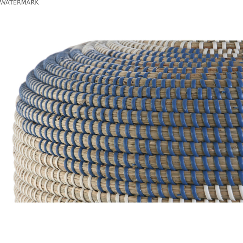 Vase DKD Home Decor Bleu Naturel méditerranéen 40 x 40 x 48 cm