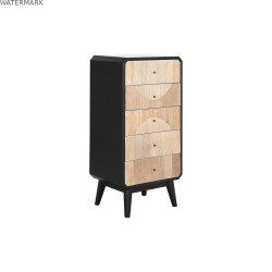 Sinfonier DKD Home Decor 48,3 x 35 x 100 cm Noir Bois