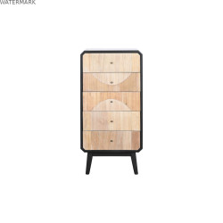 Sinfonier DKD Home Decor 48,3 x 35 x 100 cm Noir Bois