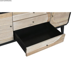Meubles de télévision DKD Home Decor 120 x 50 x 58 cm Noir Bois