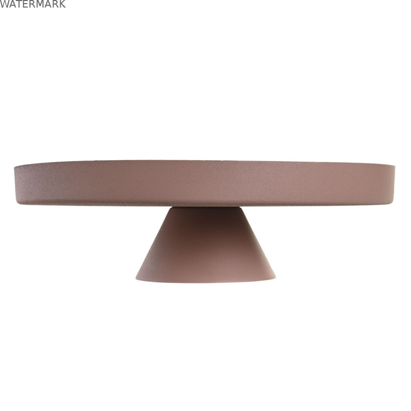 Centre de Table DKD Home Decor Beige Rose 31 x 31 x 9 cm Urbaine (2 Unités)