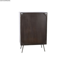 Caisson à Tiroirs DKD Home Decor 70 x 40 x 105 cm Blanc Brun foncé Bois de manguier