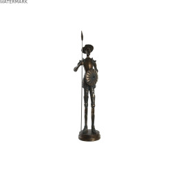 Figurine Décorative DKD Home Decor Cuivre 10 x 10 x 48 cm