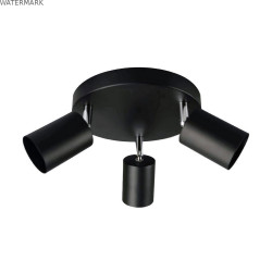 Suspension EDM 32035 Noir Métal 50 W Ø 20 x 9 x 14,6 cm GU10