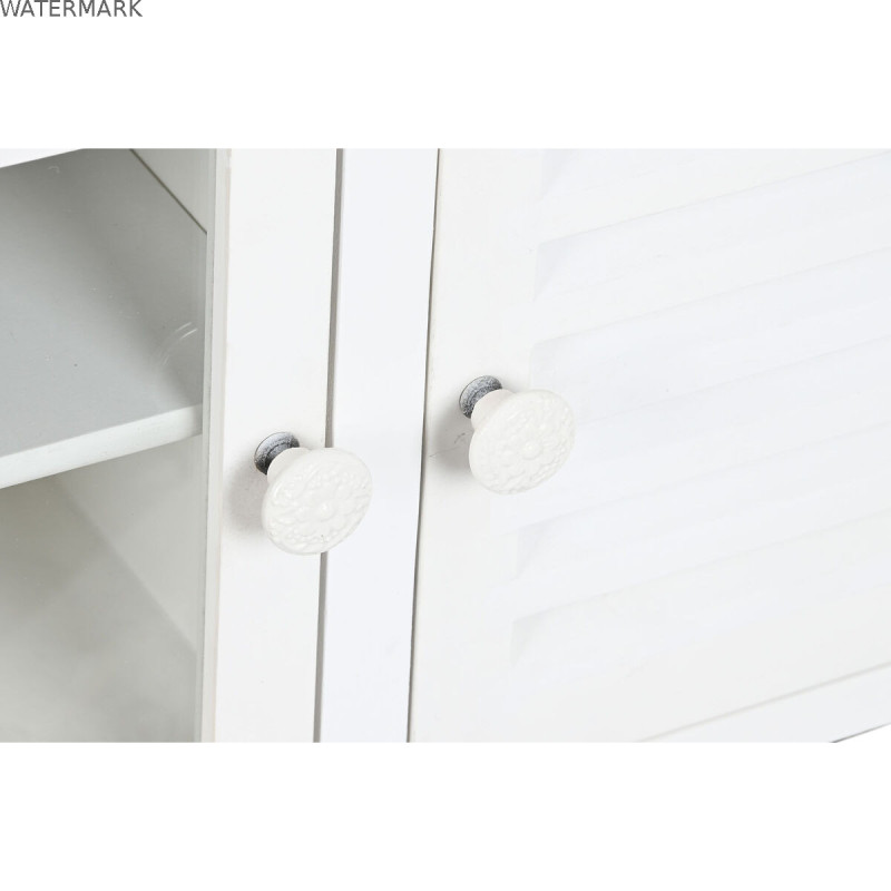 Meubles de télévision DKD Home Decor Sapin Blanc Bois MDF 120 x 40 x 45 cm