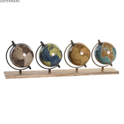 Figurine Décorative DKD Home Decor 50 x 10 x 15 cm Multicouleur Colonial