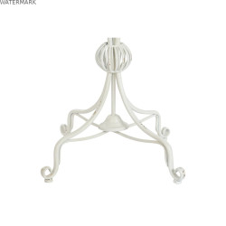 Table d'appoint DKD Home Decor 81 x 81 x 81,5 cm Métal Blanc