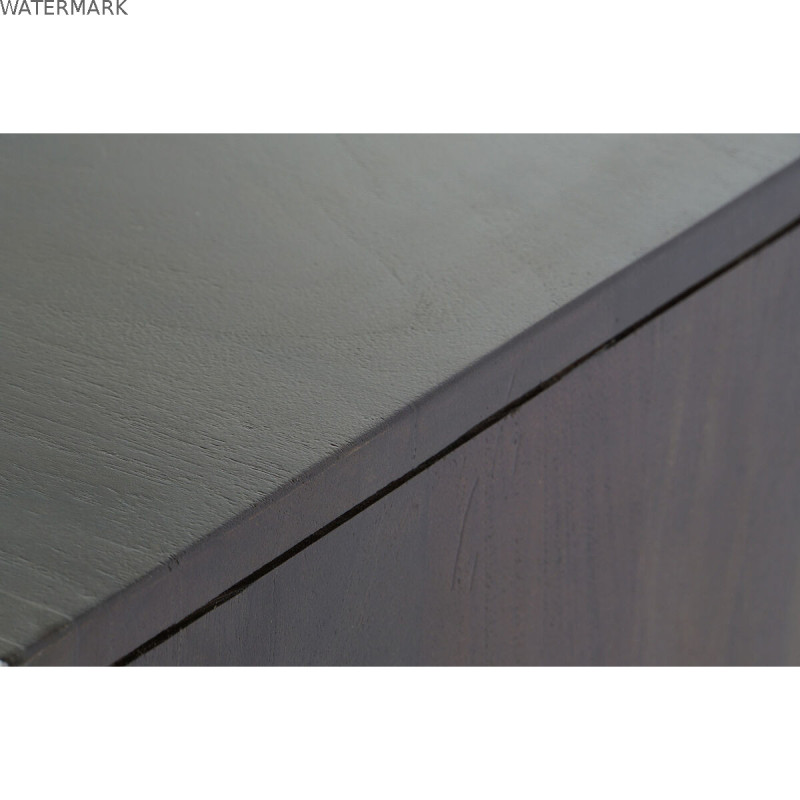 Meubles de télévision DKD Home Decor 140 x 40 x 55 cm Noir Métal Acacia