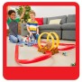 Circuit HOT WHEELS Mario Kart Course Chaotique Château de Bowser - Rouge - Modele avec 2 lanceurs et 2 loopings