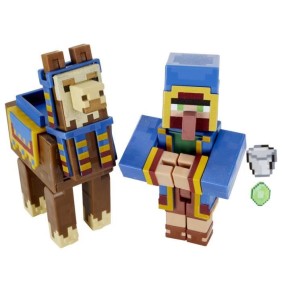 Assortiment Coffret Minecraft Créer-Un-Bloc - Figurines 8cm - 6 Ans Et + - MINECRAFT - GTT53 - modele aléatoire