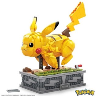 MEGA CONSTRUX - POKEMON - PIKACHU EN MOUVEMENT           - construction - 12 ans et +