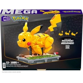 MEGA CONSTRUX - POKEMON - PIKACHU EN MOUVEMENT           - construction - 12 ans et +