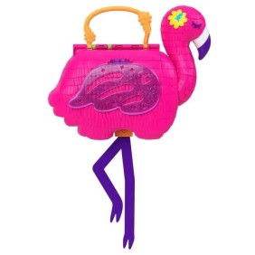 Polly Pocket - Sac Flamant Surprises - Poupée Mini-Univers