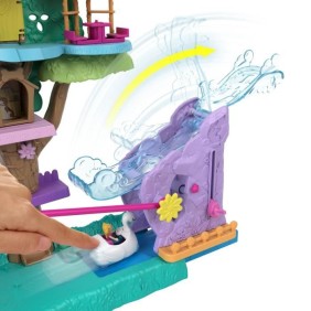 Polly Pocket - Maison Dans Les Arbres - poupée mini-univers - 4 ans et +