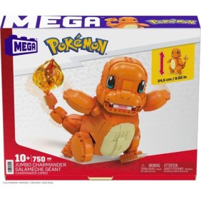 Mega Construx - Pokémon - Salameche Geant - jouet de construction - 7 ans et +