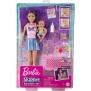 Coffret Skipper Bebe Au Lit - Barbie - Playset Poupée - 3 Ans Et +