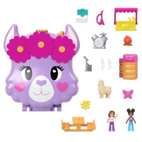 Polly Pocket - Coffret Aventure Du Llama - Mini-Univers - 4 Ans Et +