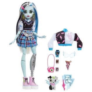 Poupée Monster High Frankie Stein avec animal de compagnie