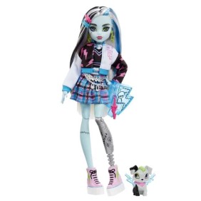 Poupée Monster High Frankie Stein avec animal de compagnie