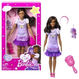 BARBIE - MA PREMIERE BARBIE BRUNE - poupée - 3 ans et +