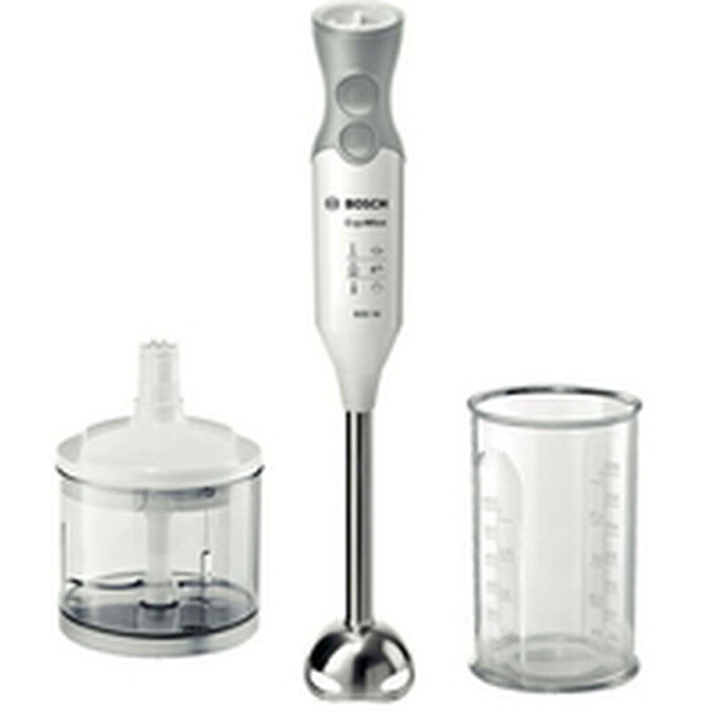 Mixeur plongeant BOSCH ErgoMixx MSM66120 600W Blanc Gris 600 W