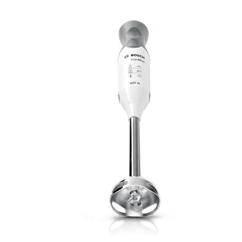 Mixeur plongeant BOSCH ErgoMixx MSM66120 600W Blanc Gris 600 W