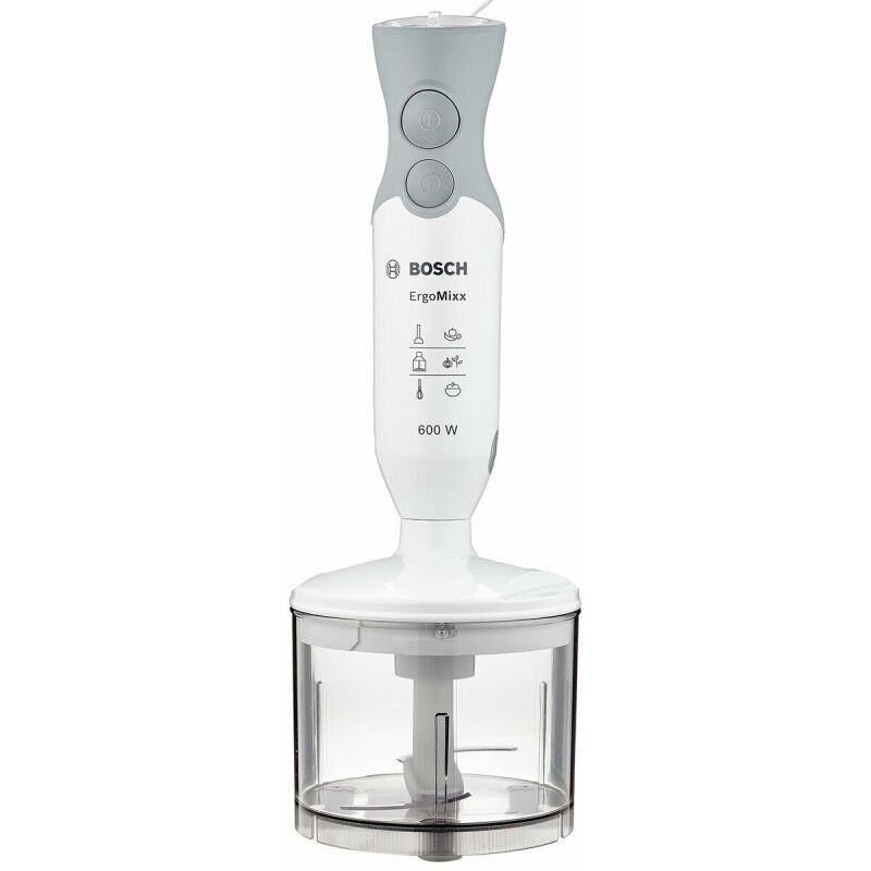 Mixeur plongeant BOSCH ErgoMixx MSM66120 600W Blanc Gris 600 W