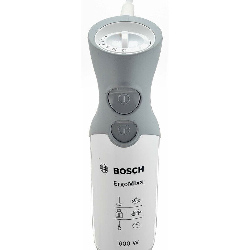 Mixeur plongeant BOSCH ErgoMixx MSM66120 600W Blanc Gris 600 W