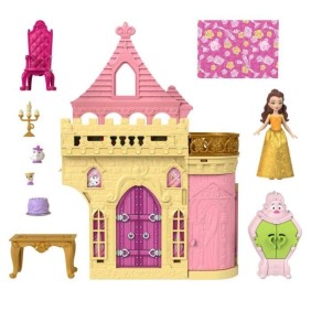 Princesse Disney  - Coffret Histoire Chateau De Belle - Mini Univers - 3 Ans Et +