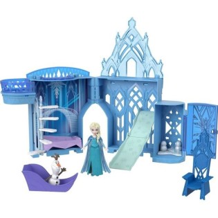 Princesse Disney - Reine Des Neiges - Coffret Histoire Chateau D'Elsa - Mini Univers - 3 Ans Et +