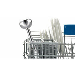Tabouret de bar Olinda en velours blanc
