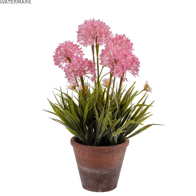 Plante décorative Ibergarden 20801 Liège Céramique Plastique 24 x 43 x 24 cm (8 Unités)