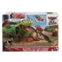 Playset Parc des Dinosaures - Cars - MATTEL - PARC DU DINO - Lanceur mécanique - Cascade - Interconnexion