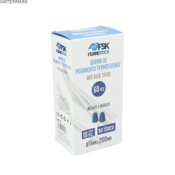 Bâton de colle Ferrestock Ø 11 cm Transparent (60 Unités)