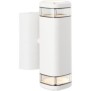 JANDY Applique extérieure, blanc, GU10 max 2x18W, ampoule non incluse