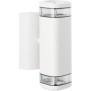 JANDY Applique extérieure, blanc, GU10 max 2x18W, ampoule non incluse