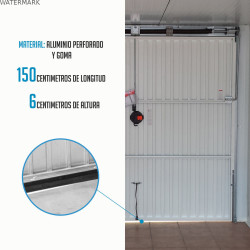 Coupe-bise Ferrestock Noir 1,5 m x 60 mm