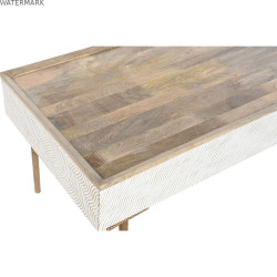 Table Basse Home ESPRIT Fer Bois de manguier 120 x 60 x 57 cm