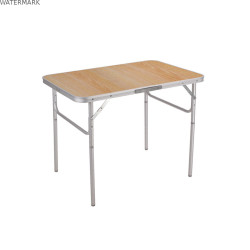 Table Pliante Aluminium D25 Assortie Camping et Plage 90X60X39/70 cm Marbueno 10014