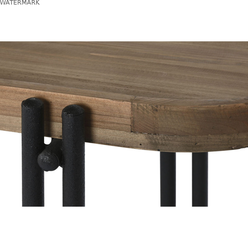 Meuble d'Entrée Home ESPRIT Marron Noir 115 x 40 x 75 cm