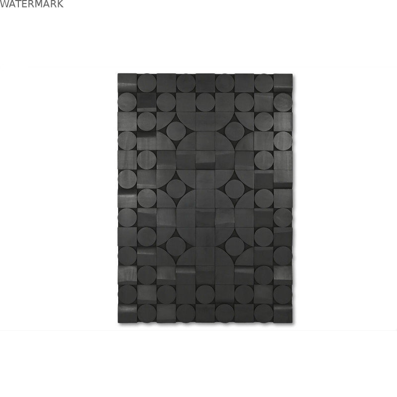 Décoration murale Home ESPRIT Noir Abstrait Moderne 81 x 3,8 x 117 cm Décoration murale Home ESPRIT Noir Abstrait Moderne 81 x 3,8 x 117 cm