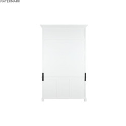 Étagère DKD Home Decor Blanc Bois MDF 137 x 38 x 234 cm