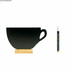 Ardoise Securit Avec support Tasse 21,3 x 33,5 x 6 cm