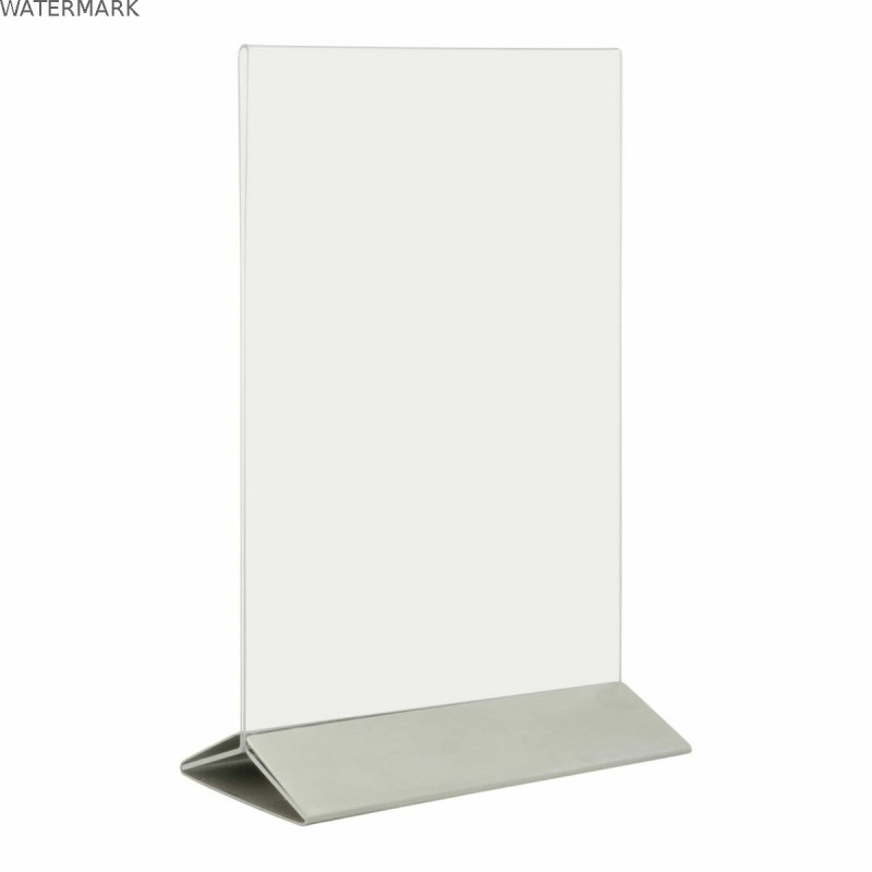 Panneau Securit Transparent Avec support 24,3 x 15 x 7,4 cm