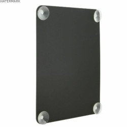 Ardoise Securit Avec Ventouses 35,6 x 27,1 cm Verre