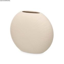 Vase Beige Céramique 29 x 26 x 11 cm (4 Unités) Circulaire