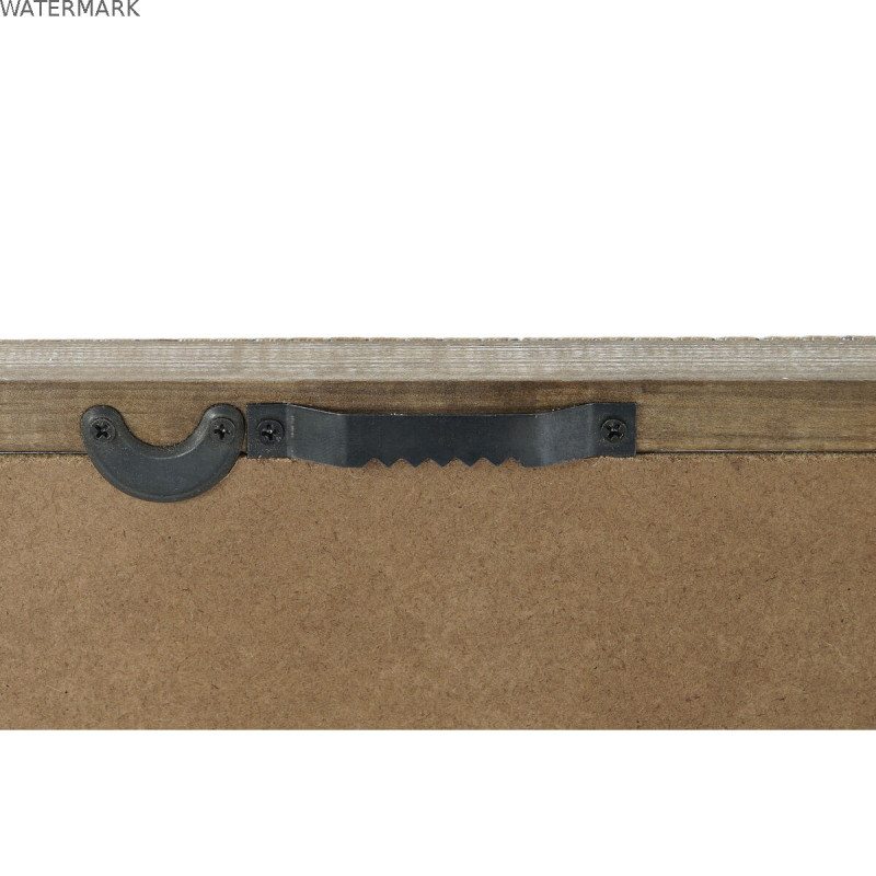 Cadre Home ESPRIT méditerranéen Conque 45 x 2,5 x 60 cm (4 Unités)