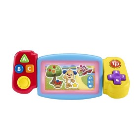 Console d'apprentissage Fisher-Price Tourni - Jouet d'éveil interactif pour bébé de 9 mois et plus