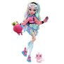 Monster High - Lagoona Blue avec piranha de compagnie - Poupée - 4 ans et + - MONSTER HIGH - HHK55 - POUPEE MANNEQUIN MONSTER HI